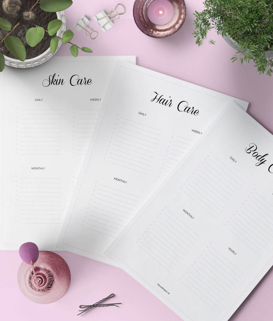 50+ Beautiful Self Care Ideas &amp; a Free Printable Self Care Planner ...