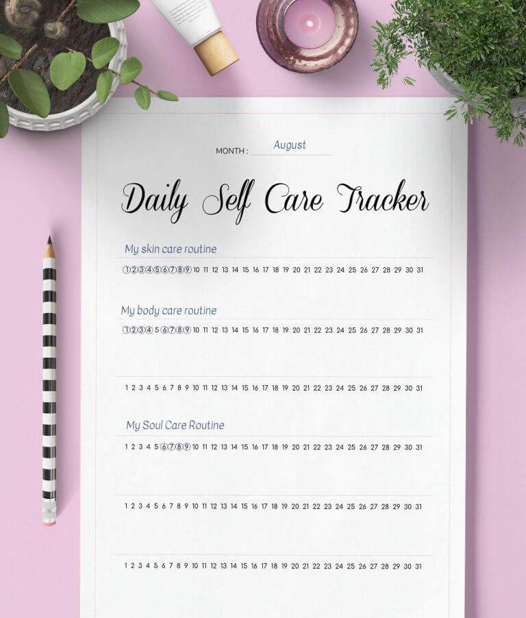 50+ Beautiful Self Care Ideas &amp; a Free Printable Self Care Planner ...