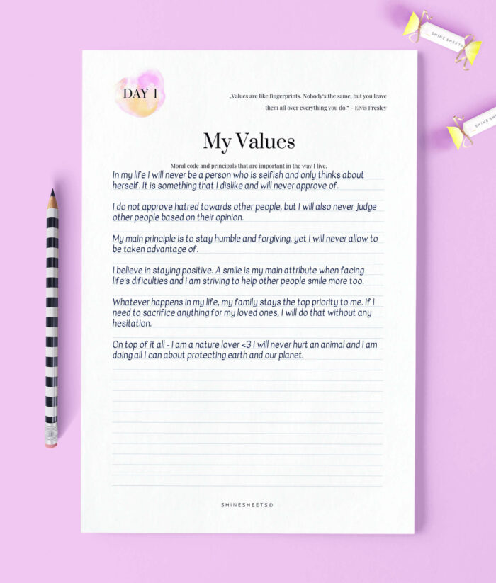 FREE Printable Self-Discovery Journal: 30 Days Of Writing Prompts For ...