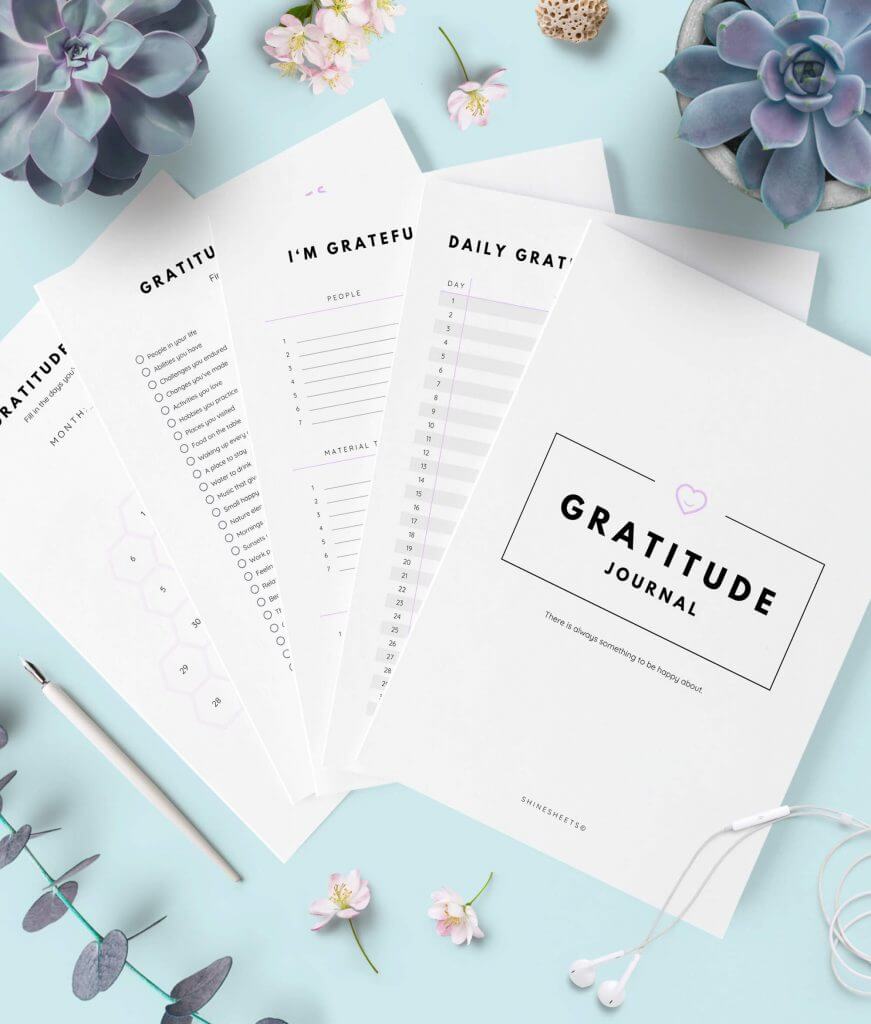 40 Things To Be Grateful For + FREE Printable