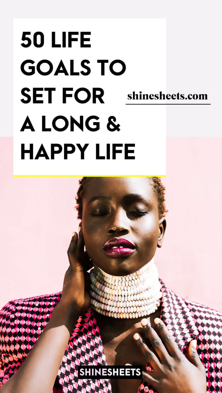 50 Life Goals Examples For a Happy, Healthy, and Successful Life ...