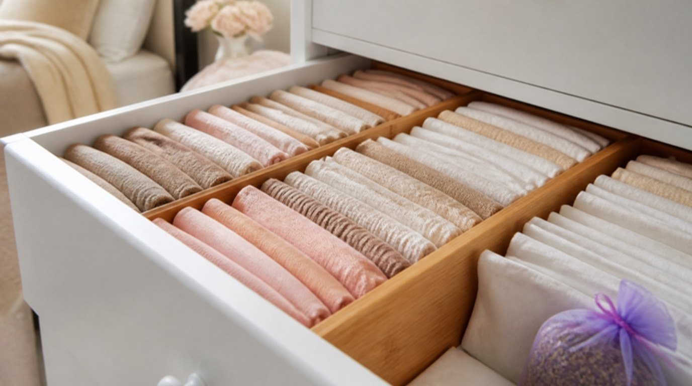 Dresser Drawer Organization: How To Fold, Divide and Keep It Neat
